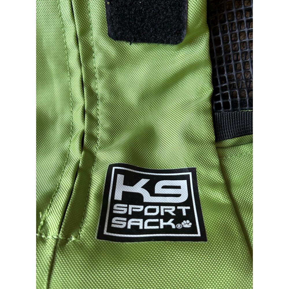 K9 sports sack TRAINER | PUPPY & SMALL DOG CARRIER green black small - Picture 11 of 13